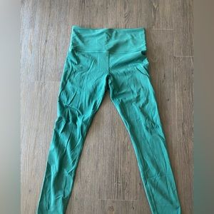 Athleta green leggings XS